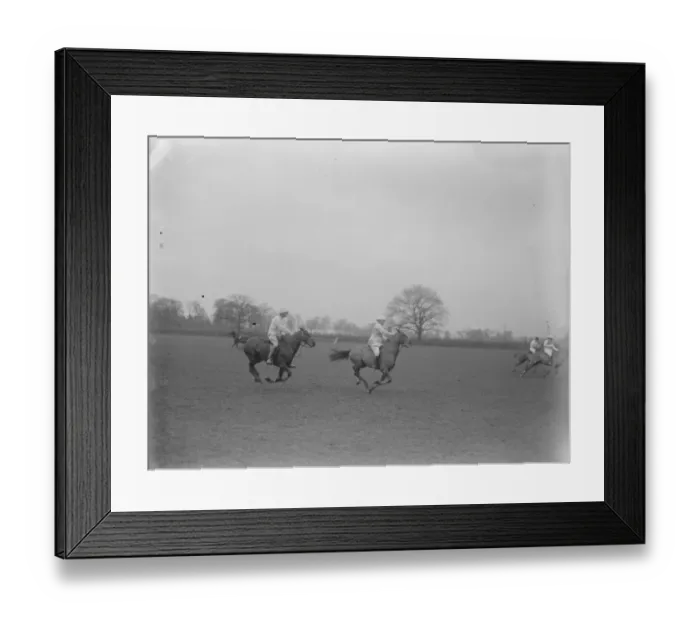 Framed Print : Opening of the 1921s Notable Polo Season Mr Lambton ( On Left ) and Mr Drage Framed Print : Opening of the 1921s Notable Polo Season Mr Lambton ( On Left ) and Mr Drage