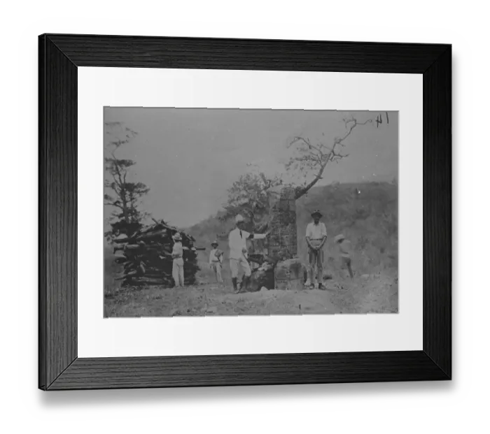 Framed Print : Yucatan exploration. 1926 Framed Print : Yucatan exploration. 1926