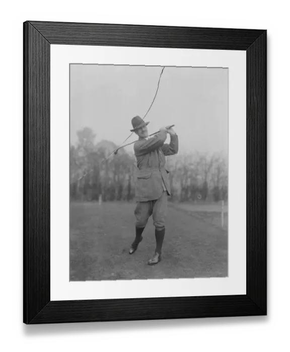 Framed Print : Golf at Northwood House of Commons versus Sandy Lodge CLub Rt Hon Colonel F S