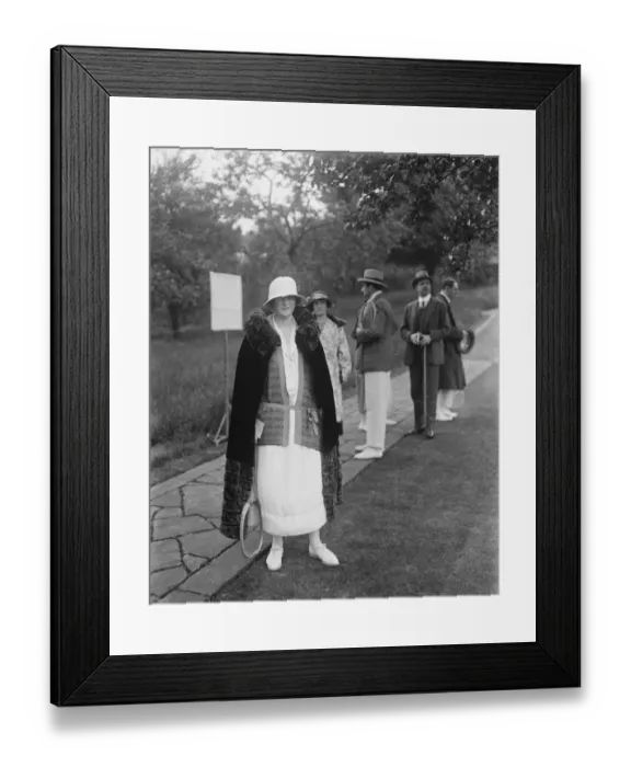 Framed Print : Society Garden party and Tennis tournamenet at Westhill, Highgate, Lady Beaverbrook 14 Framed Print : Society Garden party and Tennis tournamenet at Westhill, Highgate, Lady Beaverbrook 14