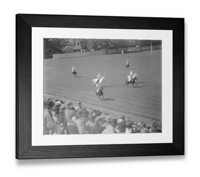 Framed Print : International Polo trial at Hurlingham America versus Hurlingham Lord Dalmeny