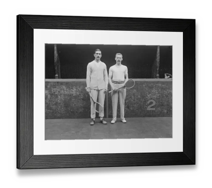 Framed Print : Tennis at Princes Club Punch Fairs and Kinsella Framed Print : Tennis at Princes Club Punch Fairs and Kinsella