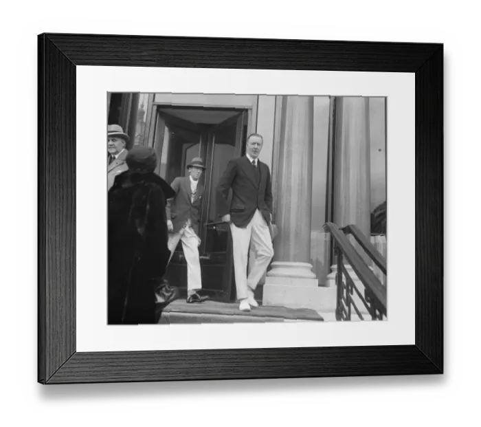 Framed Print : Duke of Westminster at Monte Carlo. 1924