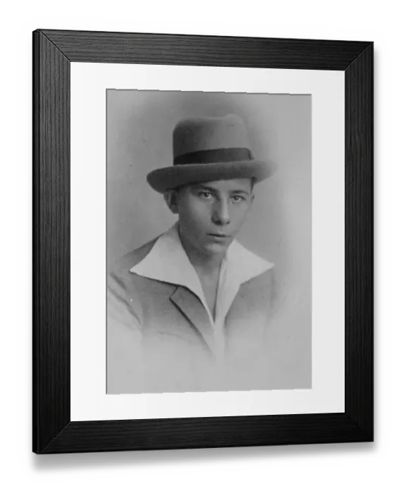 Framed Print : The Archduke Leopold of Austria. 1 November 1927