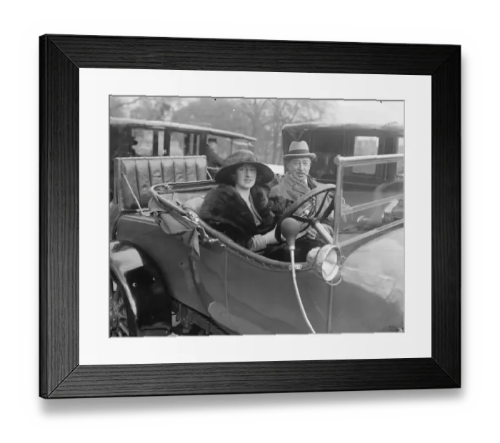 Framed Print : Sir James Musgrave and his daughter Framed Print : Sir James Musgrave and his daughter