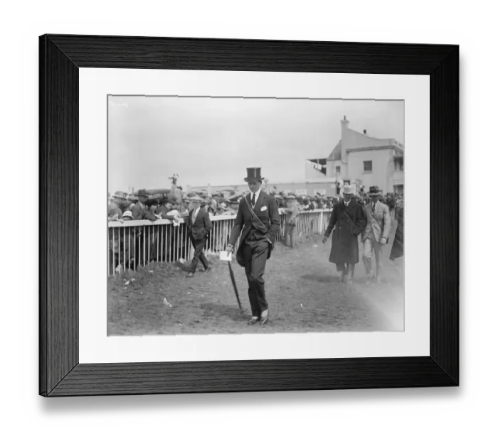 Framed Print : Society at the Oaks. The Marquess of Blandford. 8 June 1923 Framed Print : Society at the Oaks. The Marquess of Blandford. 8 June 1923