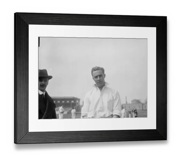 Framed Print : South African cricketer to play for English club. In place of the Australian bowler
