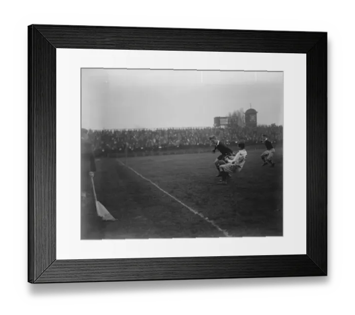Framed Print : England versus the Rest of the World at Twickenham. A tussle between R Hamilton Wickes Framed Print : England versus the Rest of the World at Twickenham. A tussle between R Hamilton Wickes