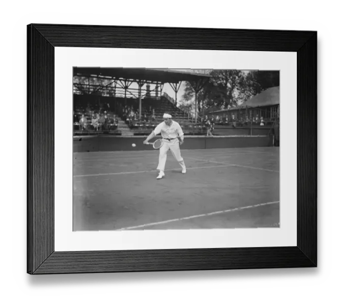 Framed Print : Davis cup tennis. South Africa versus Sweden at the Melbury lawn tennis club, Kensington Framed Print : Davis cup tennis. South Africa versus Sweden at the Melbury lawn tennis club, Kensington