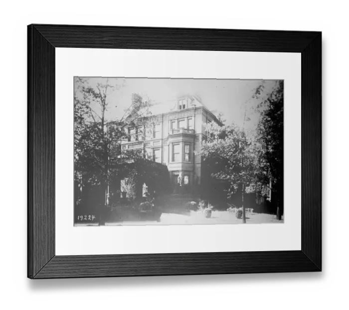 Framed Print : Mr Lloyd Georges Home in Washington The Premier Mr lloyd George has accepted Framed Print : Mr Lloyd Georges Home in Washington The Premier Mr lloyd George has accepted