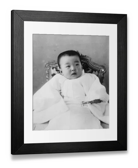 Framed Print : Japans Royal baby. HIH Princess Shigeko Terunomiya, the only child of TIM the Emperor Framed Print : Japans Royal baby. HIH Princess Shigeko Terunomiya, the only child of TIM the Emperor
