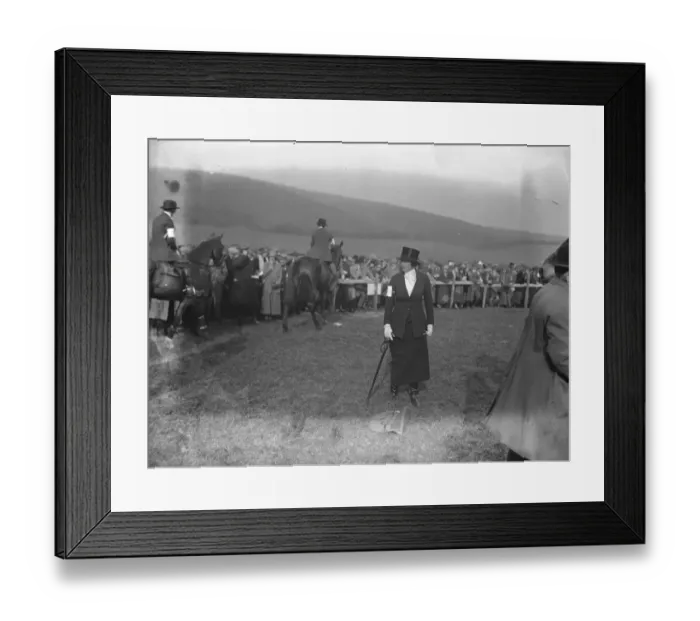 Framed Print : South and West Wilts hunt point to point races at Kingston Deverill. Lady Jean Framed Print : South and West Wilts hunt point to point races at Kingston Deverill. Lady Jean