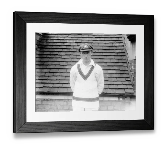 Framed Print : C V Grimmett, Australian cricketer. 20 May 1926 Framed Print : C V Grimmett, Australian cricketer. 20 May 1926