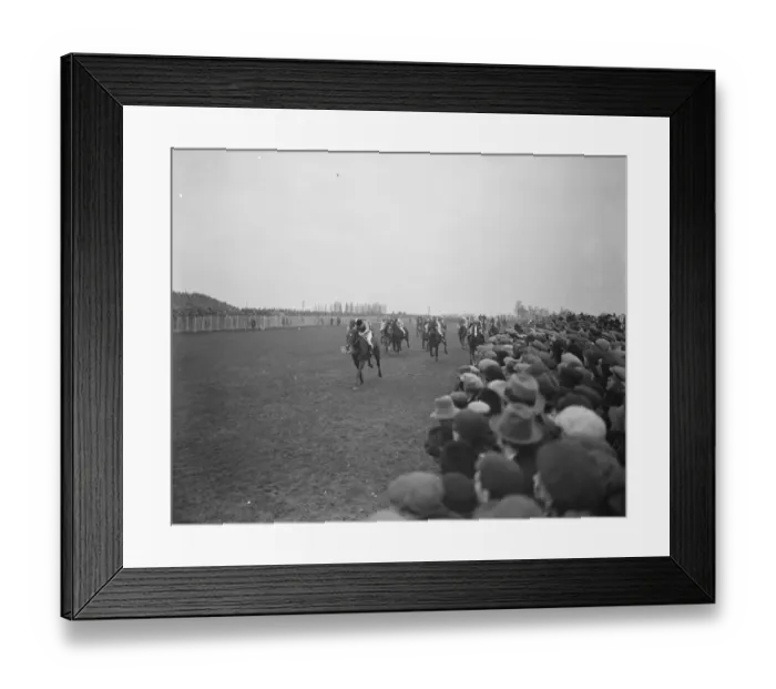Framed Print : Sir Gallahad, wins the Lincolnshire handicap. The finish of the race. 26 Framed Print : Sir Gallahad, wins the Lincolnshire handicap. The finish of the race. 26