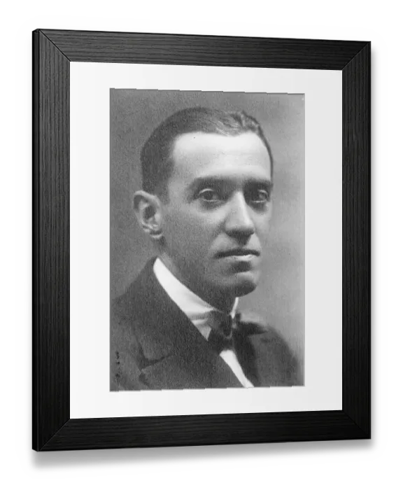 Framed Print : Senor Ramon Perez de Ayala. 15 June 1927 Framed Print : Senor Ramon Perez de Ayala. 15 June 1927