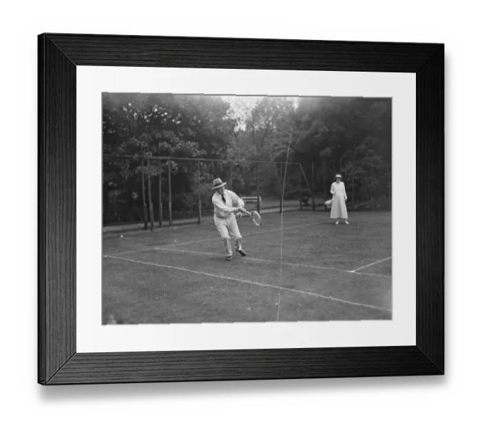 Framed Print : British Empire Union garden fete. The British Empire Union held a garden party