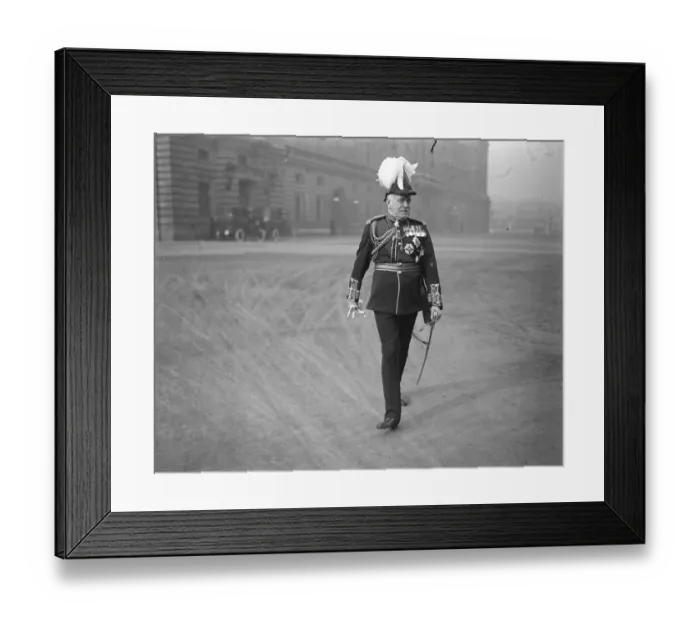 Framed Print : Investure at Buckingham Palace General Sir Charles Monro 9 February 1922 General Framed Print : Investure at Buckingham Palace General Sir Charles Monro 9 February 1922 General