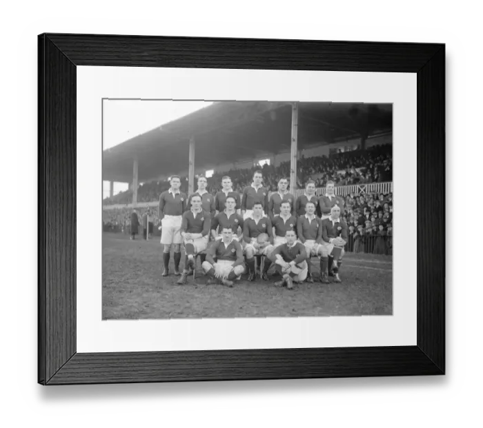 Framed Print : International rugby match at Swansea Scotland defeat Wales The Scottish 7 February Framed Print : International rugby match at Swansea Scotland defeat Wales The Scottish 7 February