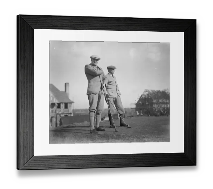 Framed Print : Parliamentary golf. House of Commons versus Sandy Lodge at North Wood. Maj Mackenzie Wood Framed Print : Parliamentary golf. House of Commons versus Sandy Lodge at North Wood. Maj Mackenzie Wood