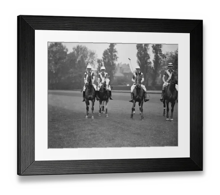 Framed Print : Polo at Hurlingham - Pilgrims versus Swallows. The Pilgrims - Mr J B Fowler, Capt H G Morrison Framed Print : Polo at Hurlingham - Pilgrims versus Swallows. The Pilgrims - Mr J B Fowler, Capt H G Morrison