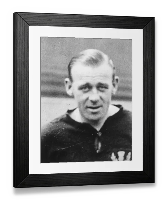 Framed Print : Jimmy McMullan Scottish association football player who played as a full back. 1926