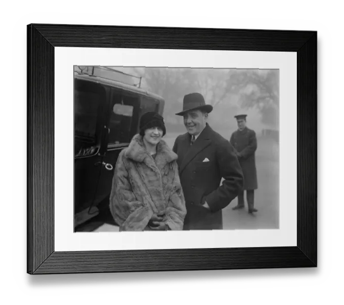 Framed Print : First photographs of Mrs Eddie Fields ( Mrs Josephine Trix ) and her husband. 15 Framed Print : First photographs of Mrs Eddie Fields ( Mrs Josephine Trix ) and her husband. 15