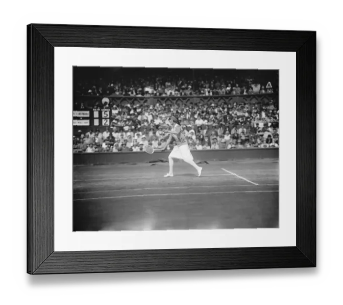 Framed Print : Spanish chamion reaches final. Senorita D Alvarez, the Spanish Champion defeated Framed Print : Spanish chamion reaches final. Senorita D Alvarez, the Spanish Champion defeated