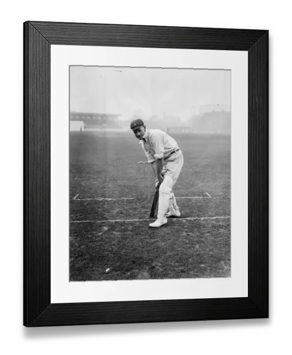 Framed Print : The South African cricket team at practice at Kennington oval. T A Ward ( Transvaal ) Framed Print : The South African cricket team at practice at Kennington oval. T A Ward ( Transvaal )