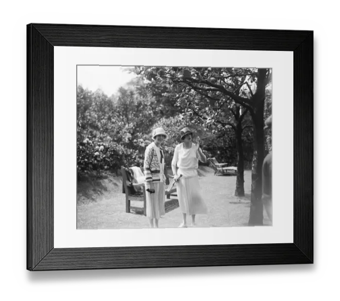 Framed Print : Lady Beattys tennis tournament at Hanover Lodge, Regents Park. The Countess of Bessborough Framed Print : Lady Beattys tennis tournament at Hanover Lodge, Regents Park. The Countess of Bessborough