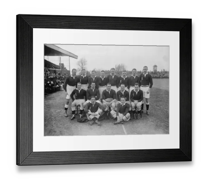 Framed Print : Rugby at Twickenham, London Army versus Navy The Army team 1 March 1924 Framed Print : Rugby at Twickenham, London Army versus Navy The Army team 1 March 1924
