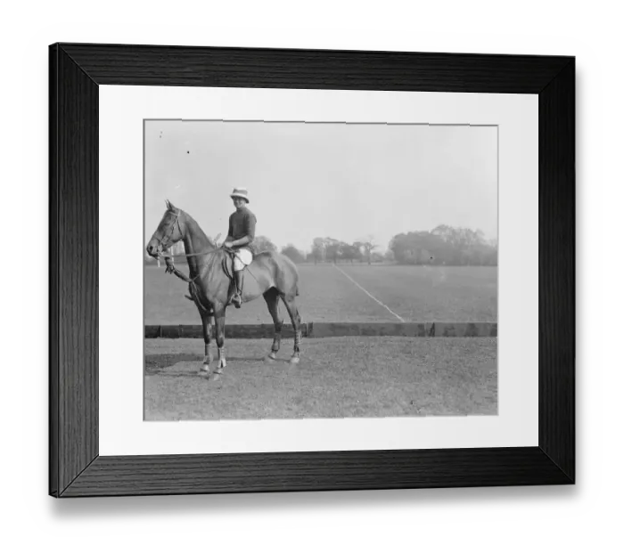 Framed Print : Polo at Worcester Park. Rao Raja Hanud Singh. 1925 Framed Print : Polo at Worcester Park. Rao Raja Hanud Singh. 1925