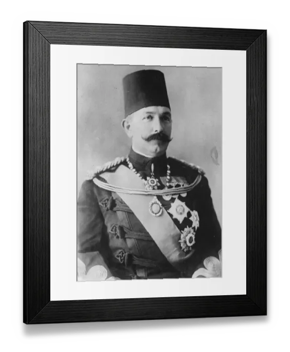 Framed Print : Ex Khedive of Egypt. 2 May 1927 Framed Print : Ex Khedive of Egypt. 2 May 1927