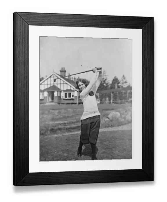 Framed Print : Preparing for the girls golf championship at Stoke Poges Miss Jean Farquhar 13 Framed Print : Preparing for the girls golf championship at Stoke Poges Miss Jean Farquhar 13