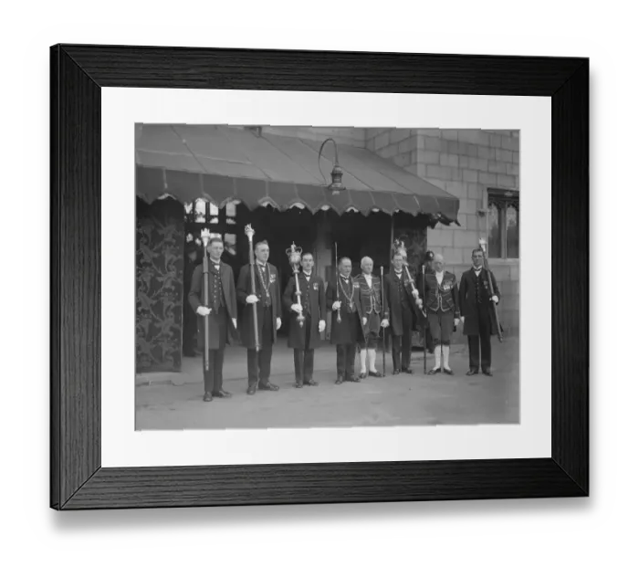 Framed Print : The Duke of Yorks visit to Norwich. 24 October 1925 Framed Print : The Duke of Yorks visit to Norwich. 24 October 1925