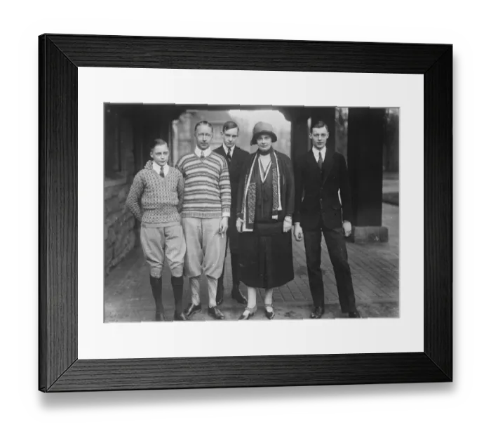 Framed Print : Ypungest sons of the ex Crown Prince of Germany confirmed. The latest photograph Framed Print : Ypungest sons of the ex Crown Prince of Germany confirmed. The latest photograph