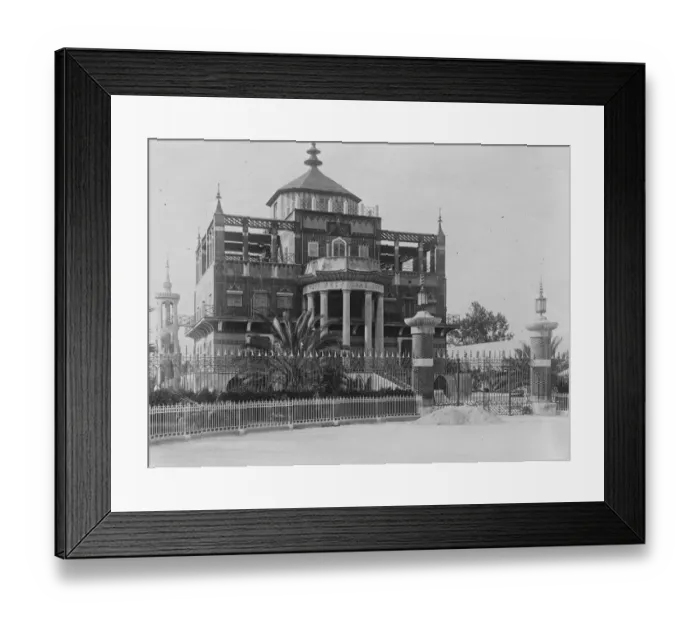 Framed Print : Royal Palace at Palermo, Italy 1921 Framed Print : Royal Palace at Palermo, Italy 1921
