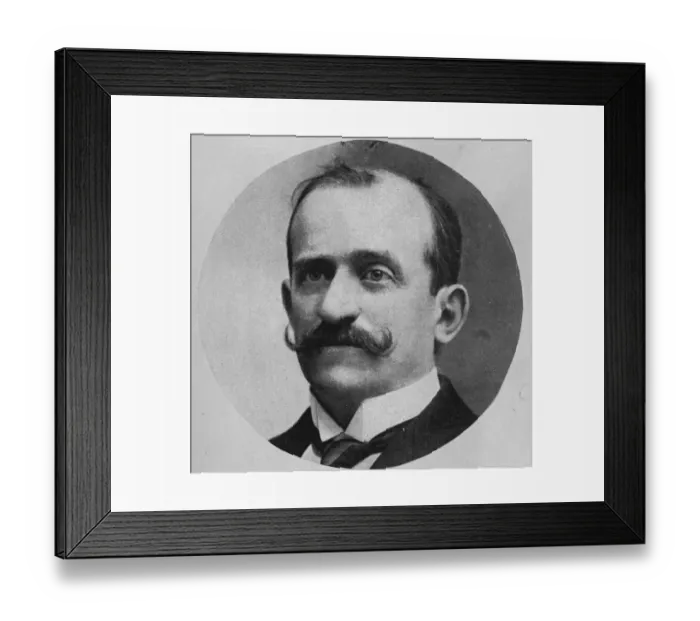 Framed Print : Spanish Statesman victim of influenza. Count de Romanones, the well known Spanish statesman