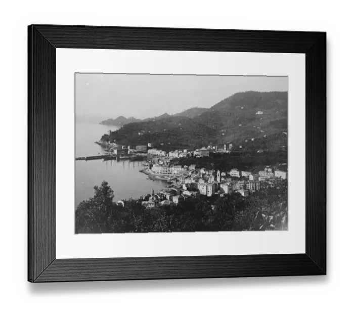 Framed Print : Genoa Santa Margherita, Italy 22 March 1922