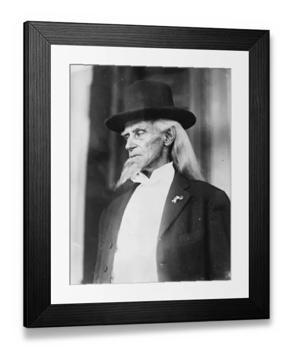 Framed Print : The Original Uncle Sam George C Campbell, the original Uncle Sam who is Framed Print : The Original Uncle Sam George C Campbell, the original Uncle Sam who is