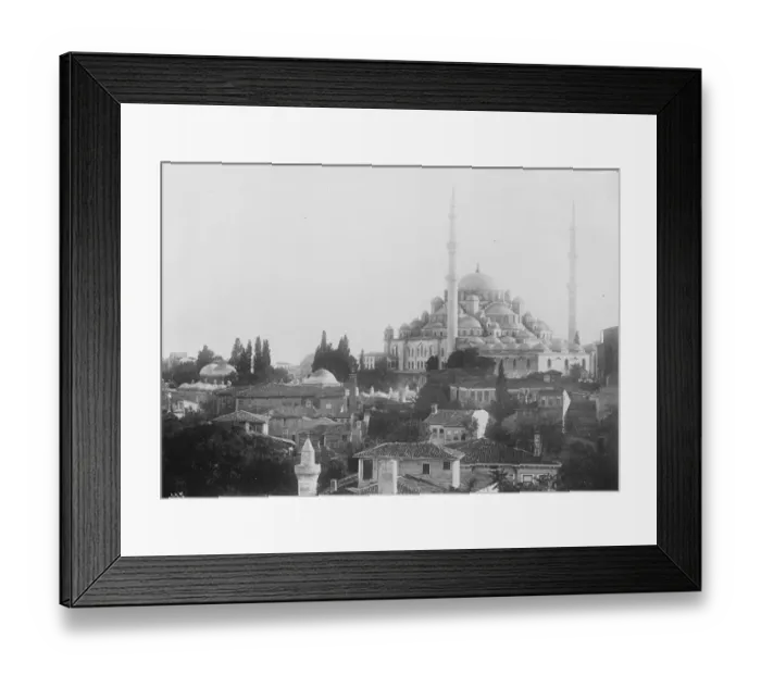 Framed Print : Sultan visit to the Mosque of Mohommed. The conqueror regarded by the Turks as an Framed Print : Sultan visit to the Mosque of Mohommed. The conqueror regarded by the Turks as an