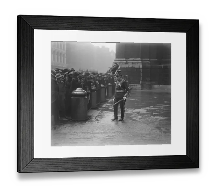 Framed Print : Annual Service of the order of St Michael and St George in the Chapel of the order Framed Print : Annual Service of the order of St Michael and St George in the Chapel of the order