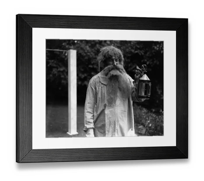 Framed Print : The Reverend W H Smith, rector of Foots Cray, the producer and stage manager of Framed Print : The Reverend W H Smith, rector of Foots Cray, the producer and stage manager of