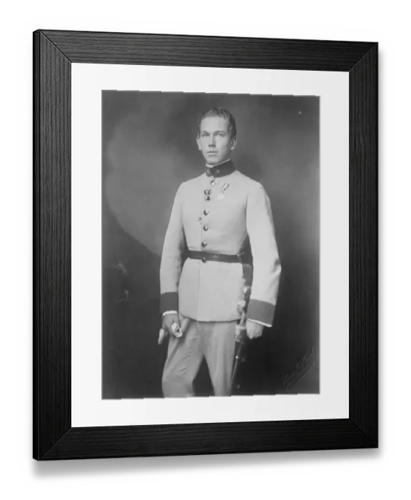 Framed Print : The ex Archduke Albrecht of Austria. 10 May 1927 Framed Print : The ex Archduke Albrecht of Austria. 10 May 1927