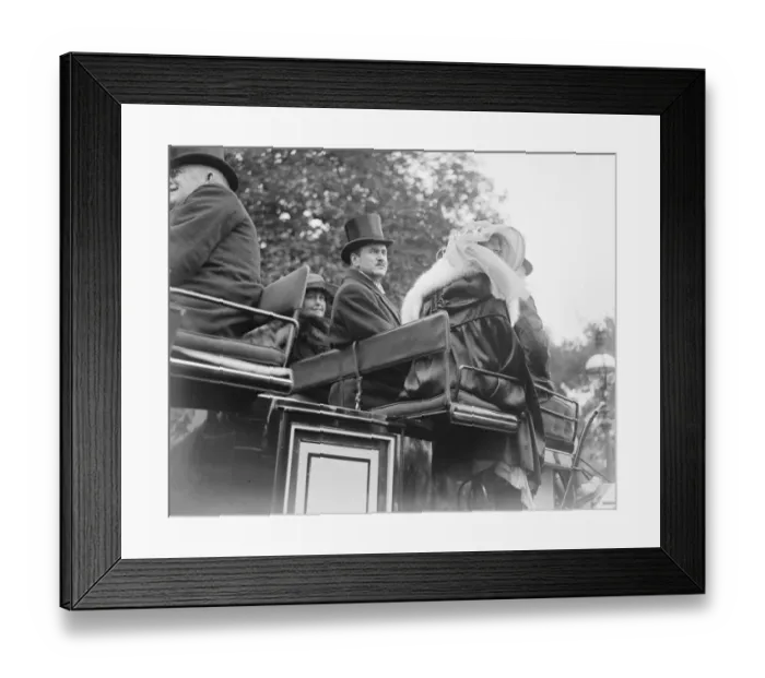 Framed Print : Coaching club meet in Hyde Park, London. The Honourable George Saville and Lady Framed Print : Coaching club meet in Hyde Park, London. The Honourable George Saville and Lady