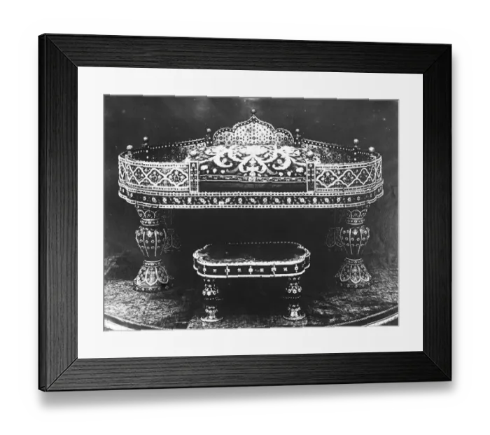 Framed Print : Imperial Turkish treasury at Stamboul opened to the public for the first time Framed Print : Imperial Turkish treasury at Stamboul opened to the public for the first time