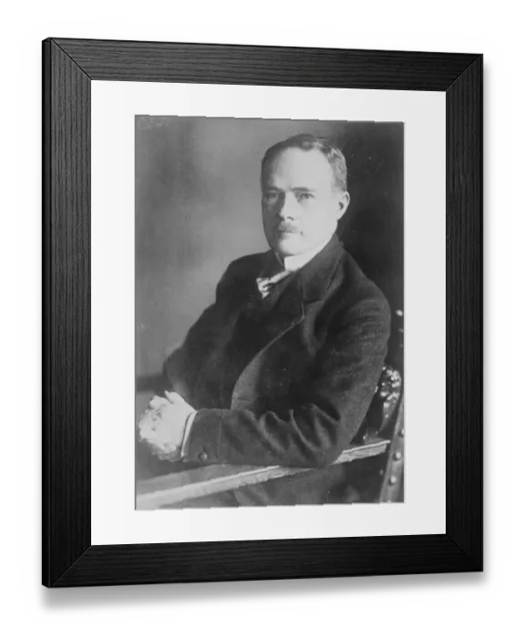 Framed Print : France and the Rhur. Herr Krupp von Bohlen und Holbach, who, with his wife Framed Print : France and the Rhur. Herr Krupp von Bohlen und Holbach, who, with his wife