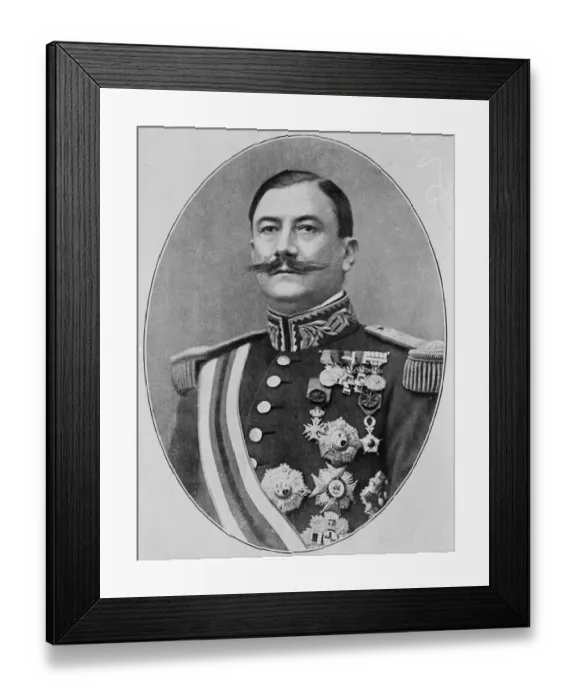 Framed Print : General Don Damaso Berenguer, the Spanish soldier with a brilliant career, who