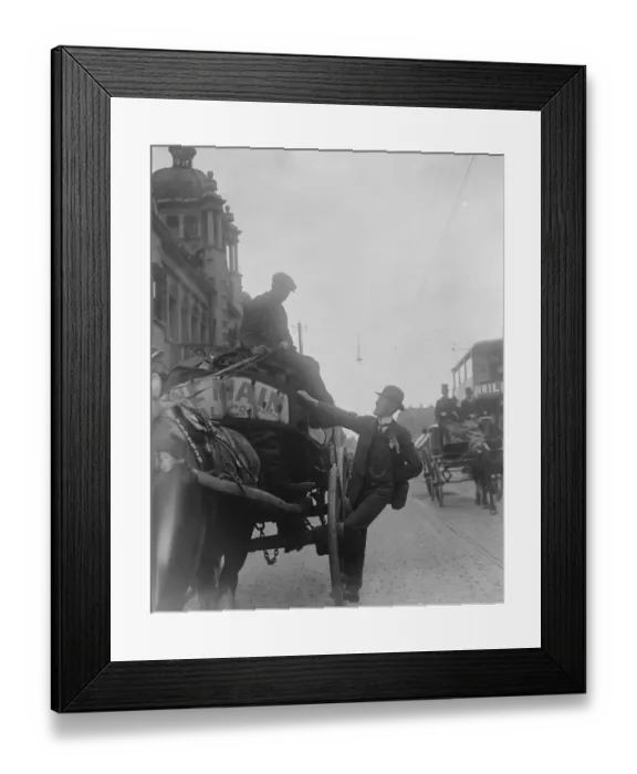 Framed Print : Ilford election. Mr Wise the C U Candidate Framed Print : Ilford election. Mr Wise the C U Candidate