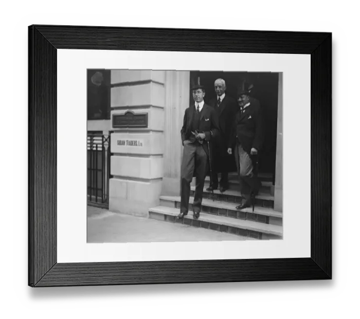 Framed Print : Crown Prince of Sweden Gustav Adolf opens offices of New Swedish Chambers of Commerce 12 Framed Print : Crown Prince of Sweden Gustav Adolf opens offices of New Swedish Chambers of Commerce 12