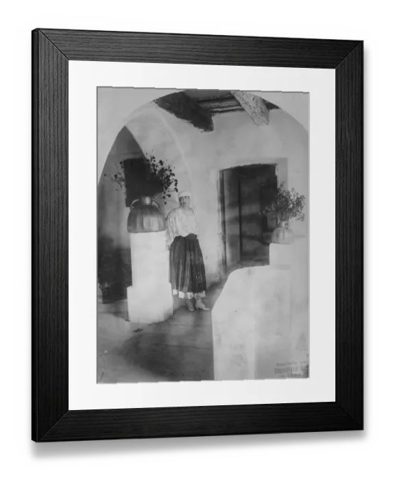 Framed Print : The Queen of Romania at home in the castle given to her by her new subjects 13 Framed Print : The Queen of Romania at home in the castle given to her by her new subjects 13
